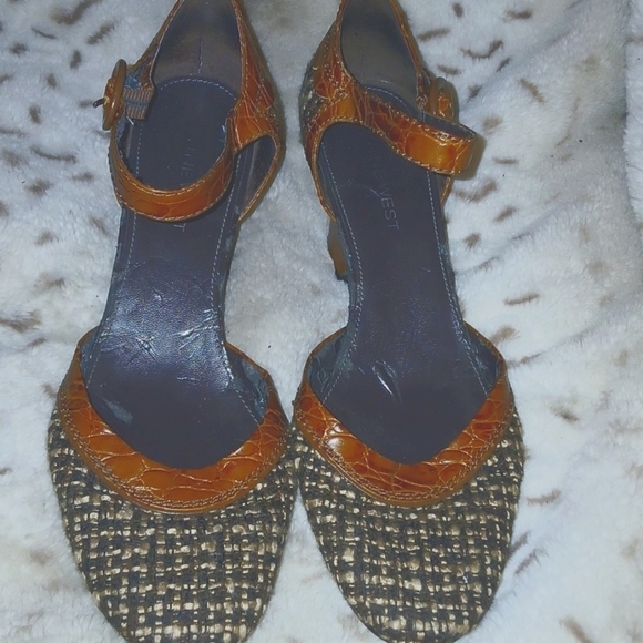 Nine West Wedge Sandal - Picture 1 of 8